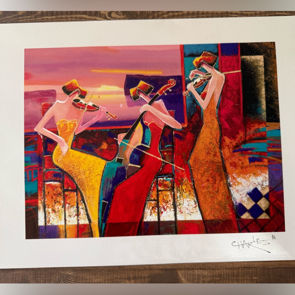 Charles Lee - Andante Seriolithograph 2006 Signed